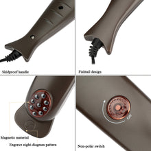 200-240v-handheld-body-vibration-stick-dolphin-shaped-electric-massager-hammer-neck-back-massage-eu-plug BBL