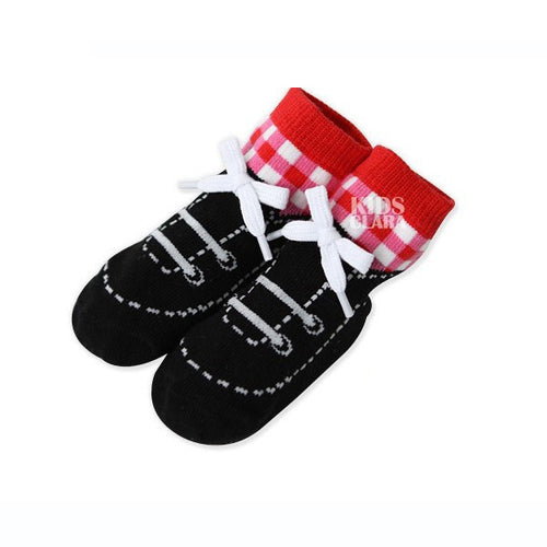 0-4-years-baby-kids-infant-cotton-shoelaces-anti-slip-trainer-socks-booties-socks BBL