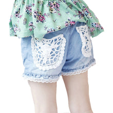 1-6years-kids-children-girls-fashion-shorts-jeans-lace-pocket-demin-jeans BBL