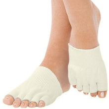 Compression Toe Separating Socks Heel Pain Relief