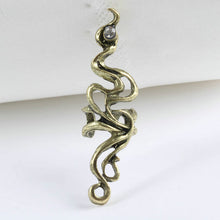 gothic-punk-style-cool-rock-style-metal-totem-bite-ear-cuff-wrap-earring-stud BBL