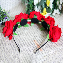 rose-floral-flower-garland-crown-headband-hair-band-bridal-festival-clip-holiday BBL