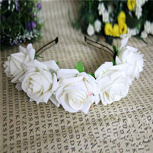 rose-floral-flower-garland-crown-headband-hair-band-bridal-festival-clip-holiday BBL