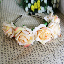 rose-floral-flower-garland-crown-headband-hair-band-bridal-festival-clip-holiday BBL
