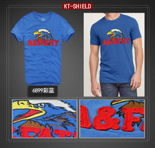 Cotton Men's Short Sleeve T shirts Slim Spell Embroider Casual Man Tops Tees For t-shirt