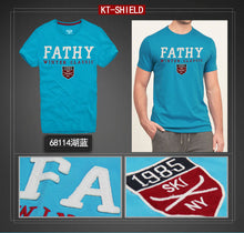 Cotton Men's Short T shirts Famous  Man Tops Embroider Casual Tees For t-shirt