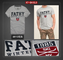 Cotton Men's Short T shirts Famous  Man Tops Embroider Casual Tees For t-shirt