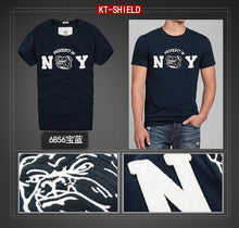 Cotton Men's Short T shirts Famous  Man Tops Embroider Casual Tees For t-shirt