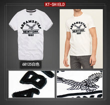 Cotton Men's Short T shirts Famous  Man Tops Embroider Casual Tees For t-shirt