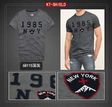 Cotton Men's Short T shirts Famous  Man Tops Embroider Casual Tees For t-shirt