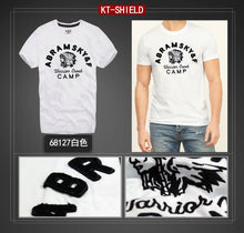 Cotton Men's Short T shirts Famous  Man Tops Embroider Casual Tees For t-shirt