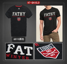 Cotton Men's Short T shirts Famous  Man Tops Embroider Casual Tees For t-shirt