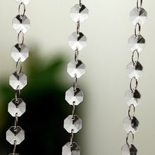 10pcss-1m-3-3-foot-wedding-diy-decor-acrylic-crystal-beads-curtain-strand-garland-py6 BBL