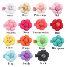 15pcs-cute-sweet-lovely-flower-dot-pattern-hair-clip-for-kids-baby-girls-toddlers-and-infants BBL