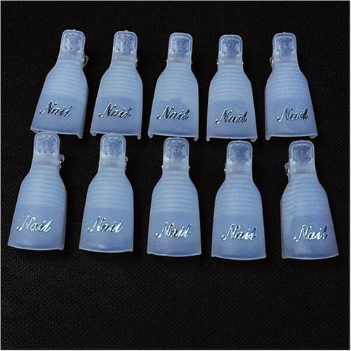 10pcss-remover-gel-polish-nail-art-soakers-remover-soak-off-cap-clip-tools-uv-nail-degreaser-polish-wrap-tool-nails BBL