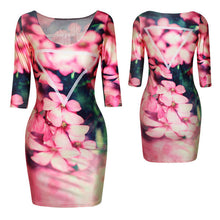 18-colors-new-women-sexy-fashion-slim-dress-fit-3d-animal-print-space-galaxy-bodycon-mini-dresses BBL