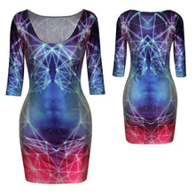 18-colors-new-women-sexy-fashion-slim-dress-fit-3d-animal-print-space-galaxy-bodycon-mini-dresses BBL