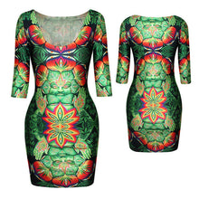18-colors-new-women-sexy-fashion-slim-dress-fit-3d-animal-print-space-galaxy-bodycon-mini-dresses BBL