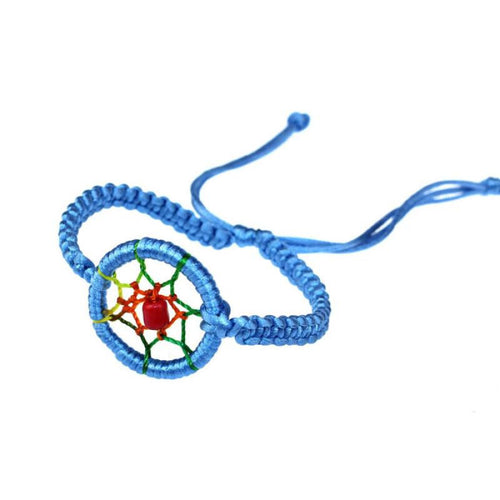 Fashion Dream Catcher Bracelet Alloy And Rope Leather Cute Charm Campanula 14-16cm 4g popular Bracelets