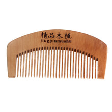 Natural Health Peach Wooden Mahogany Comb Present Comb Perfect Gift