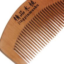 Natural Health Peach Wooden Mahogany Comb Present Comb Perfect Gift