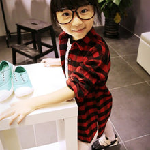 2-7y-children-kids-boys-girls-shirts-long-sleeve-shirts-plaids-checks-tops-costume-shirt BBL