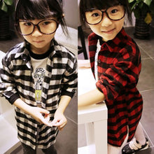 2-7y-children-kids-boys-girls-shirts-long-sleeve-shirts-plaids-checks-tops-costume-shirt BBL
