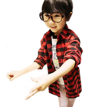 2-7y-children-kids-boys-girls-shirts-long-sleeve-shirts-plaids-checks-tops-costume-shirt BBL