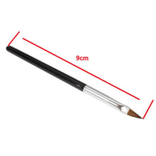 2pc Mini Eyeliner Gel Cream With Brush Makeup Cosmetic Black Life Waterproof