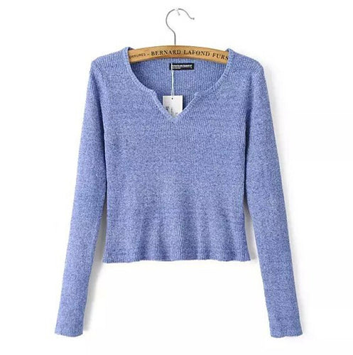 American Apparel Sexy V neck Jumper Pullovers truien poncho dames kleding jerseis mujer pull femme Short Sweaters Knitwear