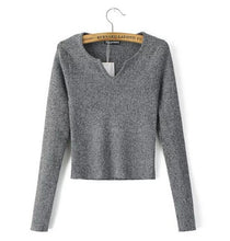 American Apparel Sexy V neck Jumper Pullovers truien poncho dames kleding jerseis mujer pull femme Short Sweaters Knitwear