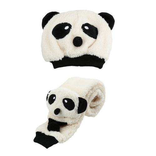 knitted-baby-hat-warm-cotton-toddler-children-beanie-and-scarf-set-lovely-panda-hats-baby-caps-kids-hat-cap BBL