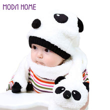 knitted-baby-hat-warm-cotton-toddler-children-beanie-and-scarf-set-lovely-panda-hats-baby-caps-kids-hat-cap BBL