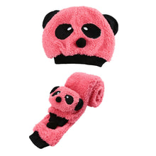 knitted-baby-hat-warm-cotton-toddler-children-beanie-and-scarf-set-lovely-panda-hats-baby-caps-kids-hat-cap BBL