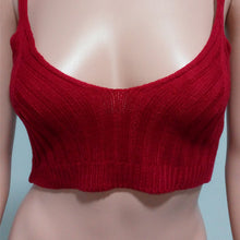 Knitted Bustier Crop Top Sexy Fitness Women Top Sweater Crochet Ladies Short Tank Top Cami Cropped Top For Women