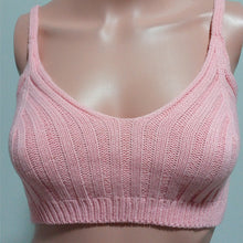 Knitted Bustier Crop Top Sexy Fitness Women Top Sweater Crochet Ladies Short Tank Top Cami Cropped Top For Women