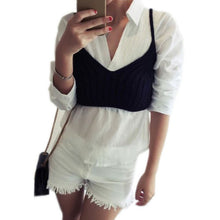 Knitted Bustier Crop Top Sexy Fitness Women Top Sweater Crochet Ladies Short Tank Top Cami Cropped Top For Women