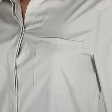 Long Women Shirts Plus Size Tops Sexy Long Sleeve Chiffon Blouse Shirt Office Lady Turn-down Collar Shirt