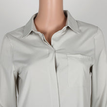 Long Women Shirts Plus Size Tops Sexy Long Sleeve Chiffon Blouse Shirt Office Lady Turn-down Collar Shirt