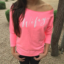 Plus size And Loose Casual Long Sleeve T Shirt Off The Shoulder Tops Ladies T-shirts Q0095