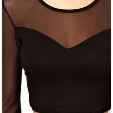 women-sexy-tops-women-crop-top-mesh-cutout-o-neck-long-sleeve-tee-tops-t-shirt-black-s-xxl BBL