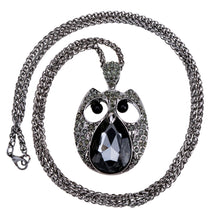 women-rhinestone-necklaces-cool-black-owl-pendant-necklaces-link-chain-necklace-jewelry BBL