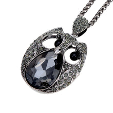 women-rhinestone-necklaces-cool-black-owl-pendant-necklaces-link-chain-necklace-jewelry BBL