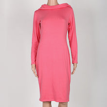arrive women dress casual solid design straight full sleeve dress maxi dress