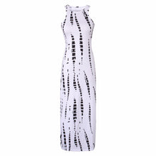 Dresses Woman Lady Party Clubwear Sexy Sleeveless Bandage Bodycon Stretch Long Maxi Dress Vestidos de Festa J3205