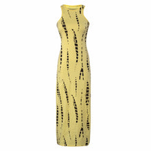 Dresses Woman Lady Party Clubwear Sexy Sleeveless Bandage Bodycon Stretch Long Maxi Dress Vestidos de Festa J3205