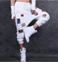 Women Harem Pants Casual Sport Hip Hop Pants Sweatpants Costumes Trousers For Girls Baggy Dance Pants J3159