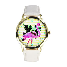 Women Men Band Analog Quartz Business Fashionable charming Birds Wrist Watch For A/B Styles