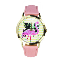 Women Men Band Analog Quartz Business Fashionable charming Birds Wrist Watch For A/B Styles