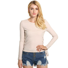and-women-pink-sweater-lace-up-solid-blouse-o-neck-long-sleeves-pullover-casual-elegant-ladies-slim-top-shirt BBL